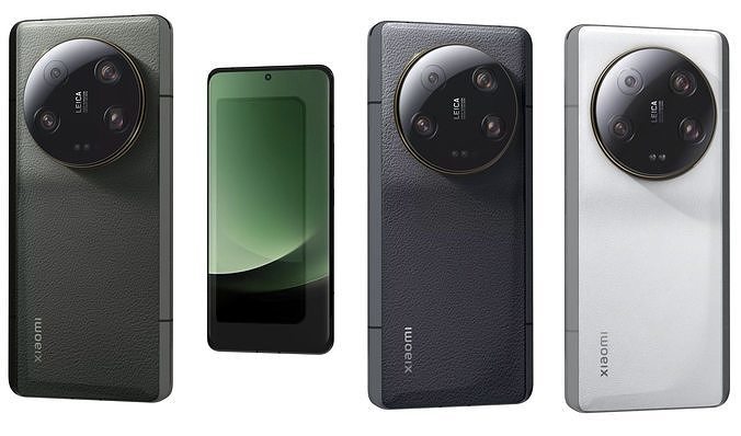 Xiaomi 13 Ultra All Colors Low-poly 3D model
