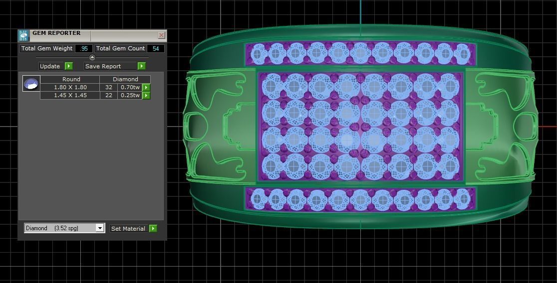 Mens Ring 3dm STL OBJ FBX Renders Details 3D print model_3