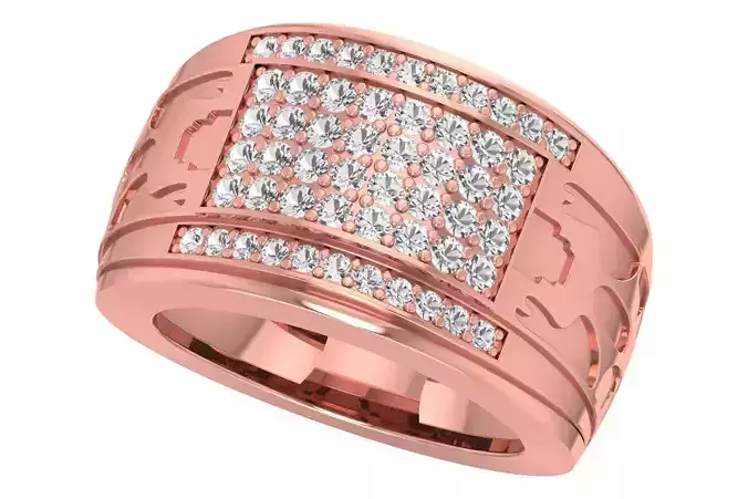 Mens Ring 3dm STL OBJ FBX Renders Details