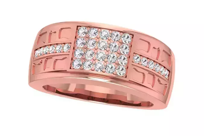 Mens Ring 3dm STL OBJ FBX Renders Details