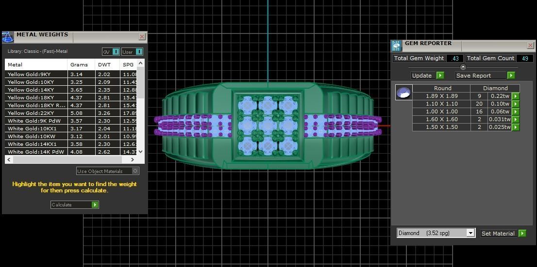 Mens Ring 3dm STL OBJ FBX Renders Details 3D print model_3
