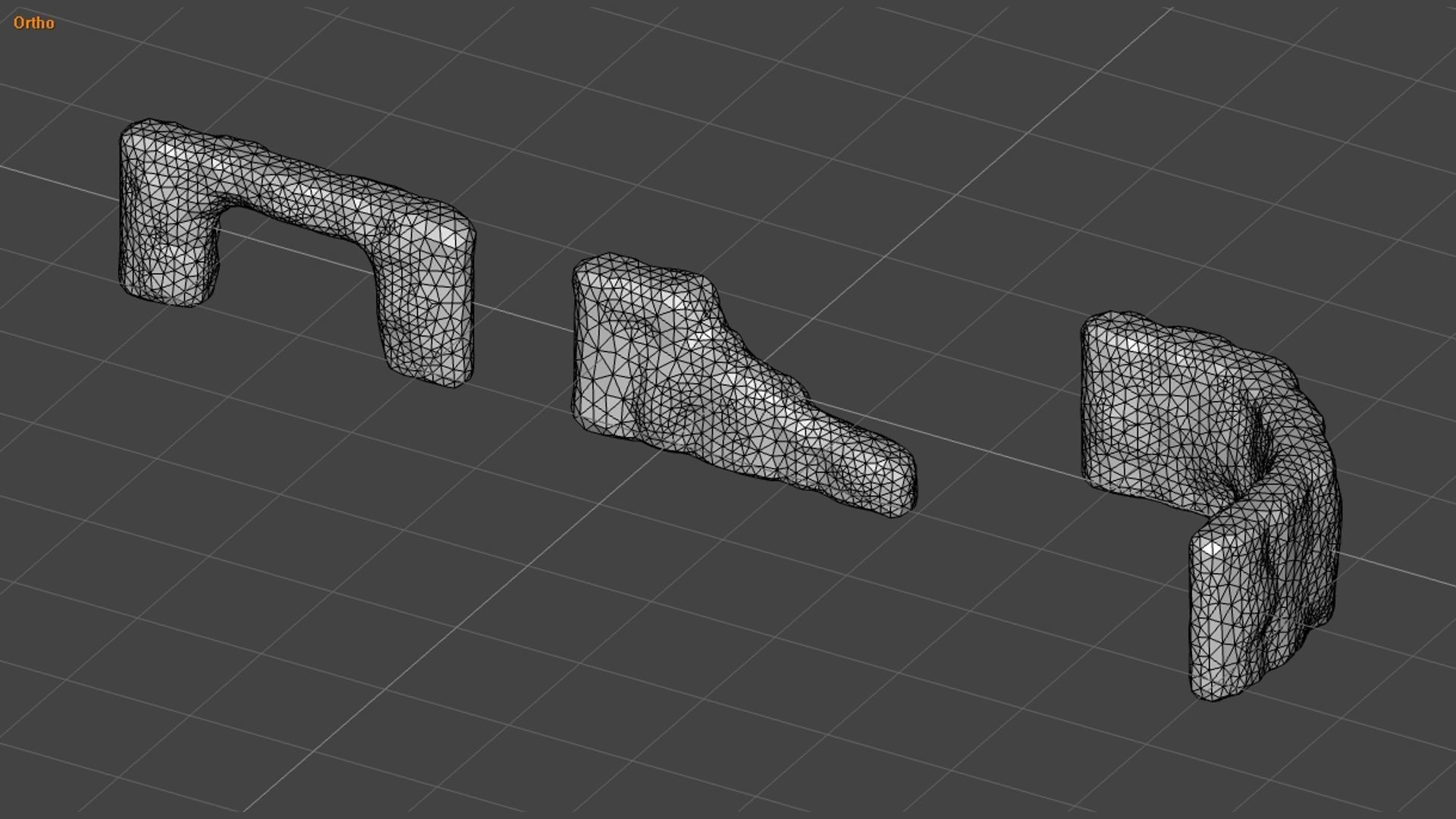 Cave Walls 2 - Moss 2 Low-poly 3D model_13