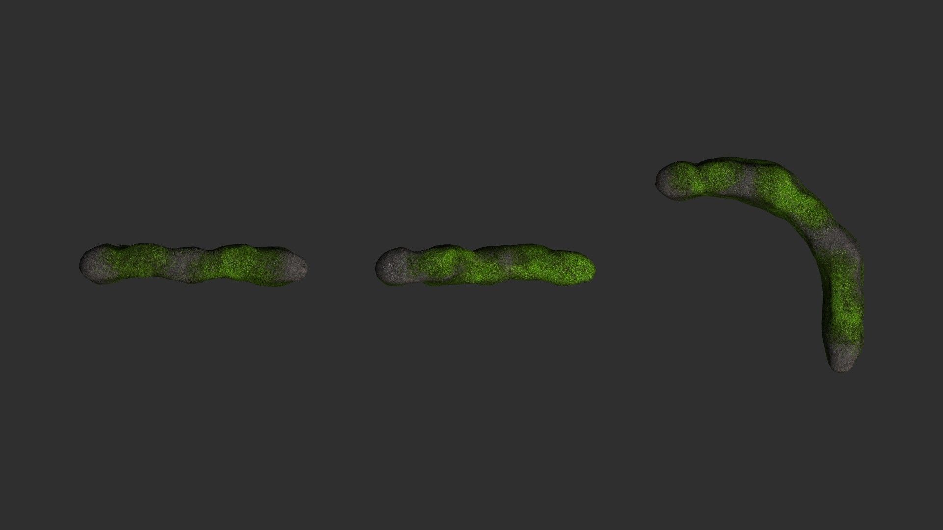 Cave Walls 2 - Moss 2 Low-poly 3D model_8