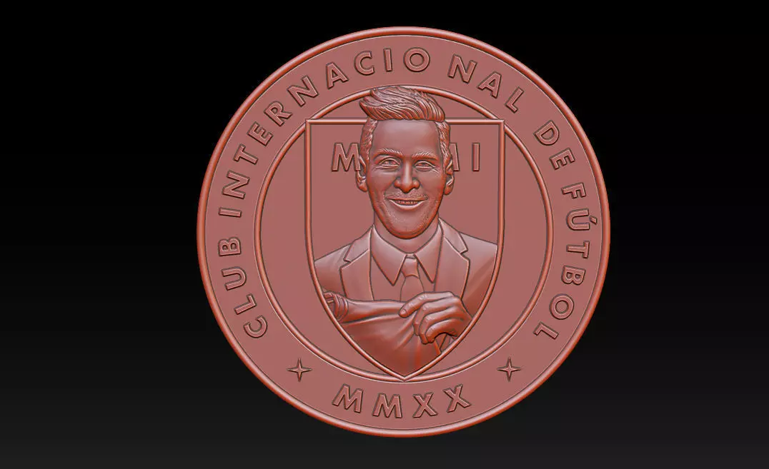 Lionel Messi 3D model 3D print model
