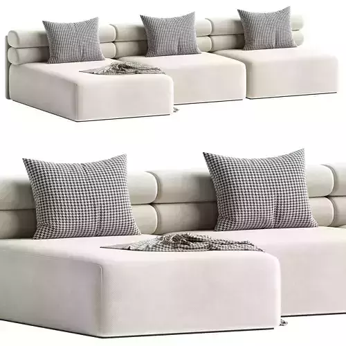 Renzo 3 Seat Sofa Lounge Left