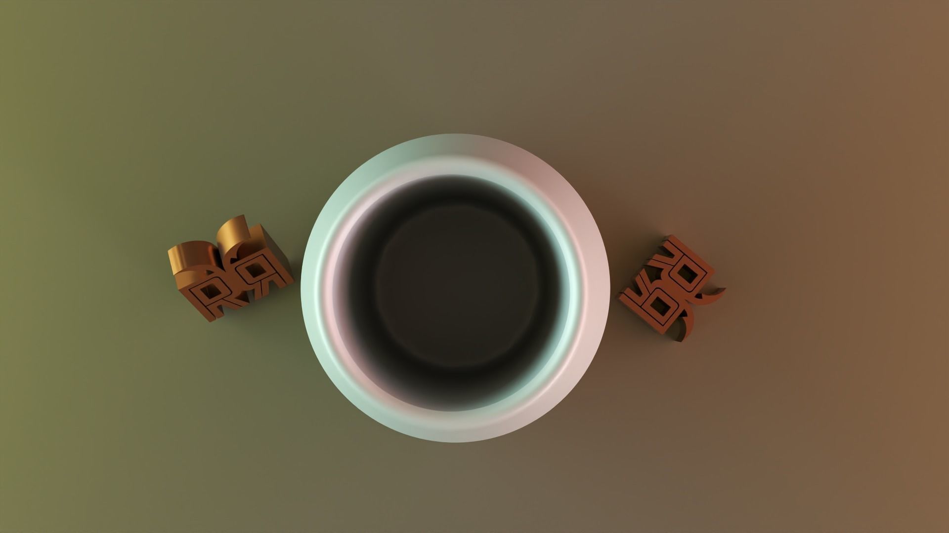 Modern Vase with outer 3D print model_8