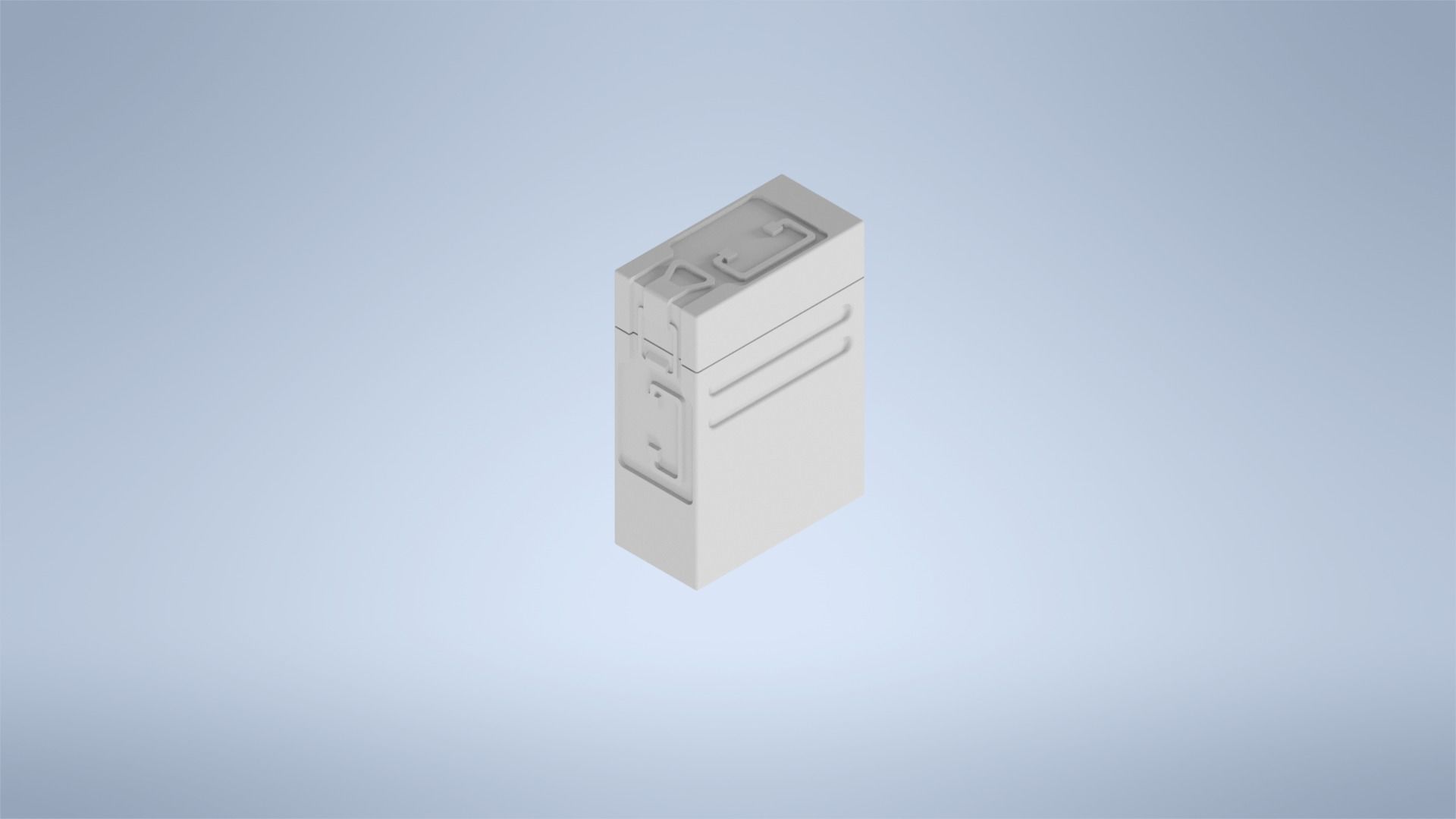german flak ammunition box WW2 1 35 Free 3D print model_1