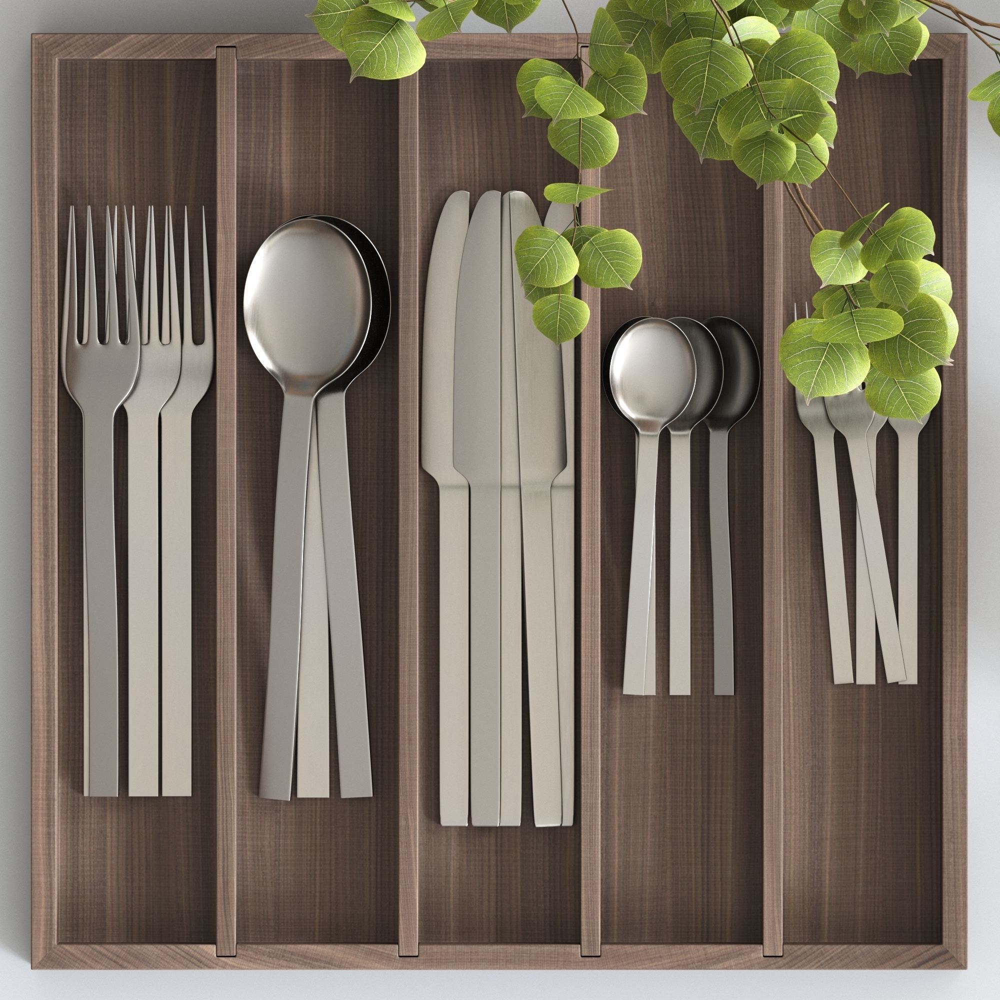 Table set 02 3D model_3