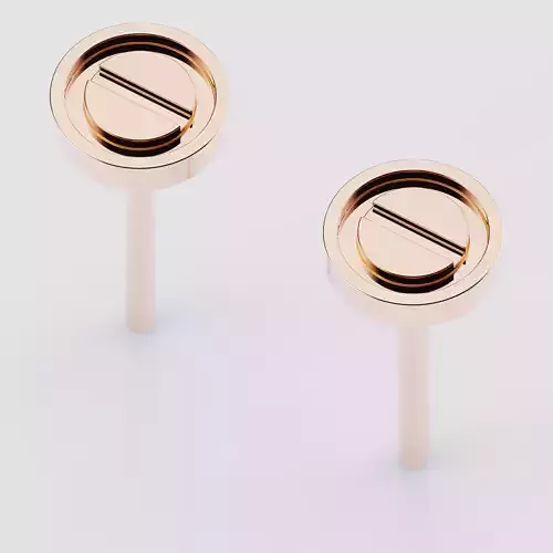 Love Earrings Style 6mm