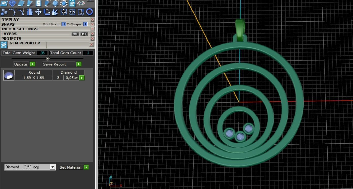 41 Bautiful Pendant 3D print model_5