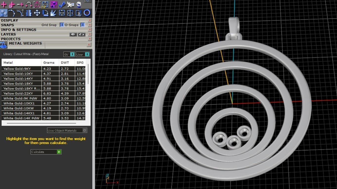 41 Bautiful Pendant 3D print model_6