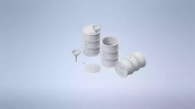 german fuel barrel set 1 35