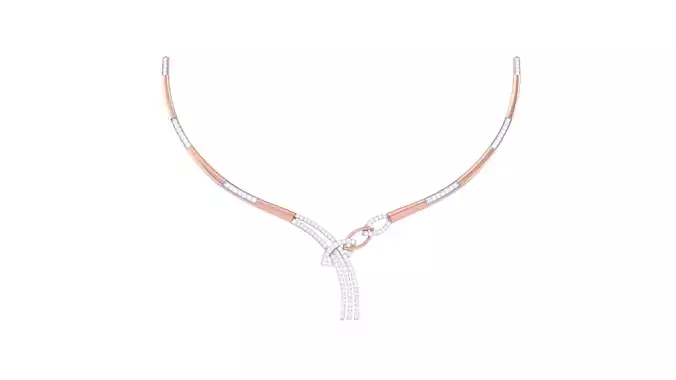 Women Necklace 3dm STL OBJ FBX Renders Details