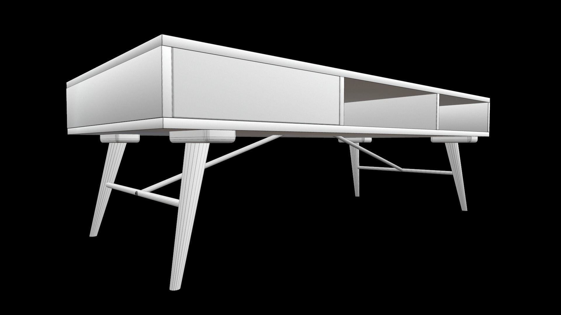 Coffee Table 3D model_5