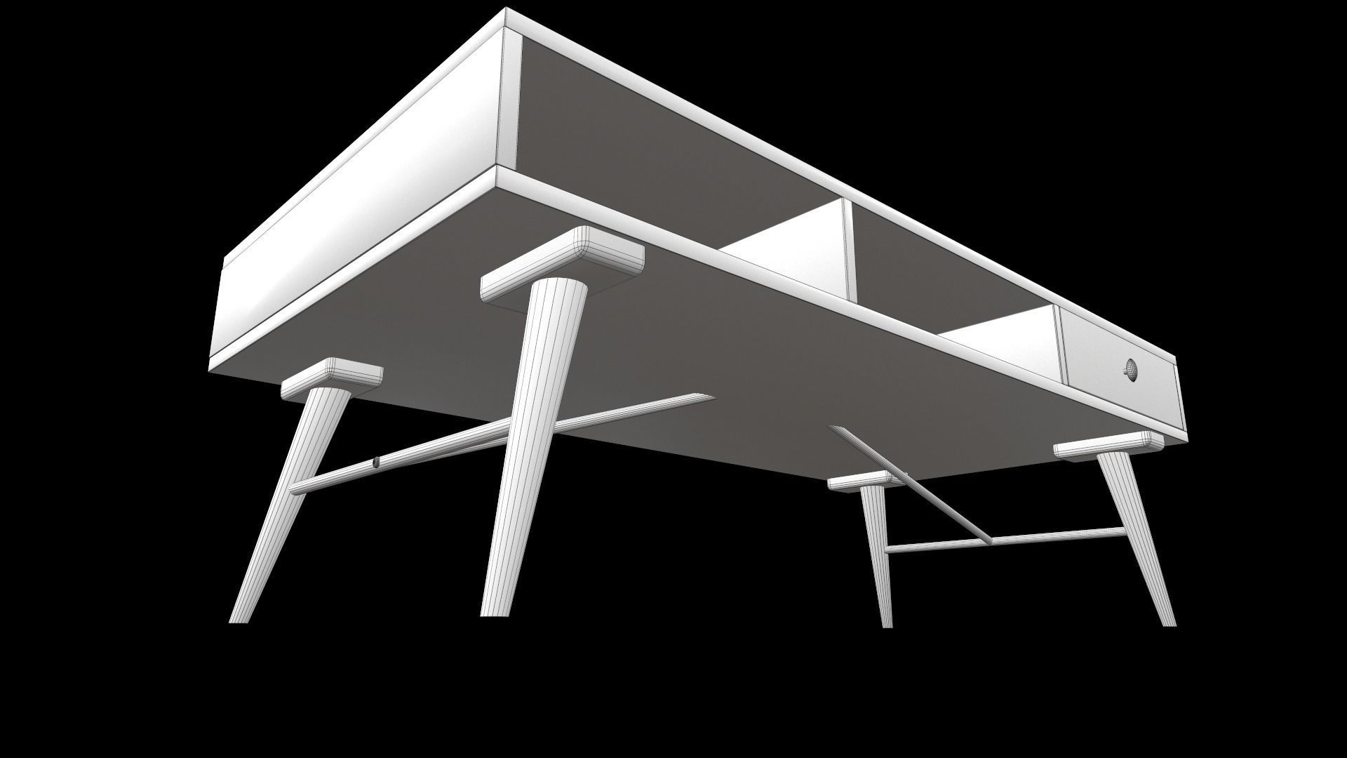 Coffee Table 3D model_7