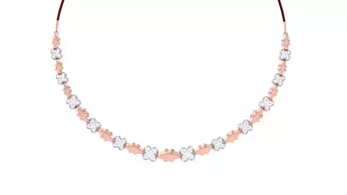 Women Necklace 3dm STL OBJ FBX Renders Details