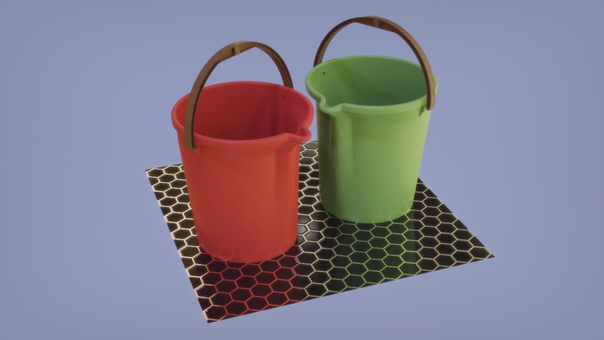 Bucket 3D print model_3