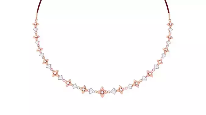 Women Necklace 3dm STL OBJ FBX Renders Details