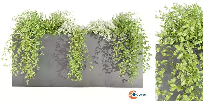 Collection plant vol 48 - blender model