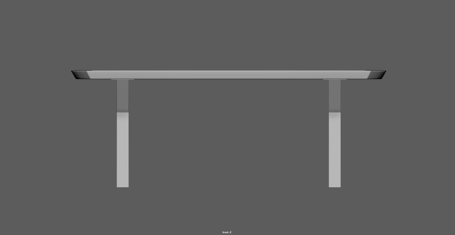 Table - dining table - modern table - wood table Low-poly 3D model_19