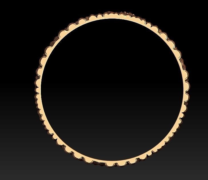 Mountainer Ring 3D print model_4