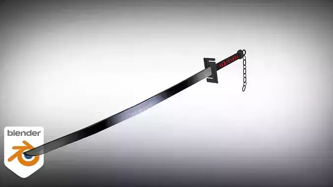Ichigo Tensa Zangetsu Sword