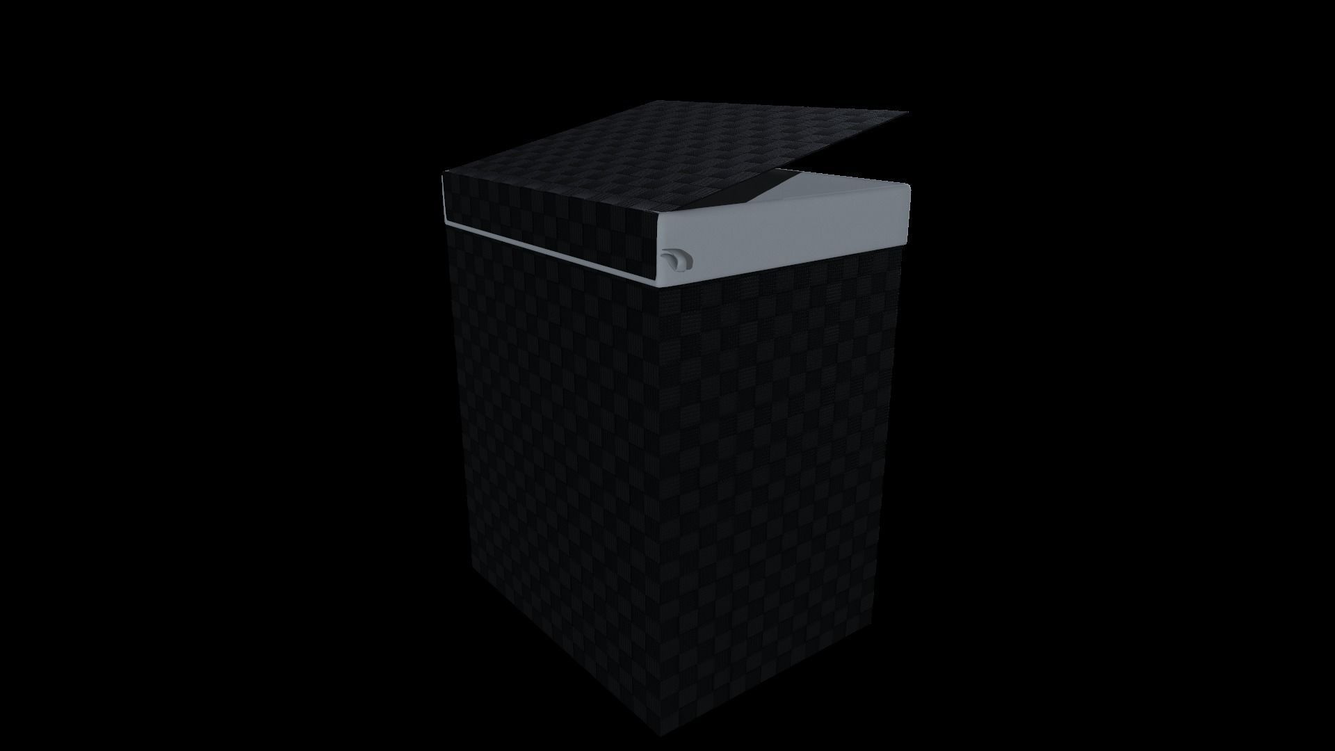 Laundry Basket 3D model_8