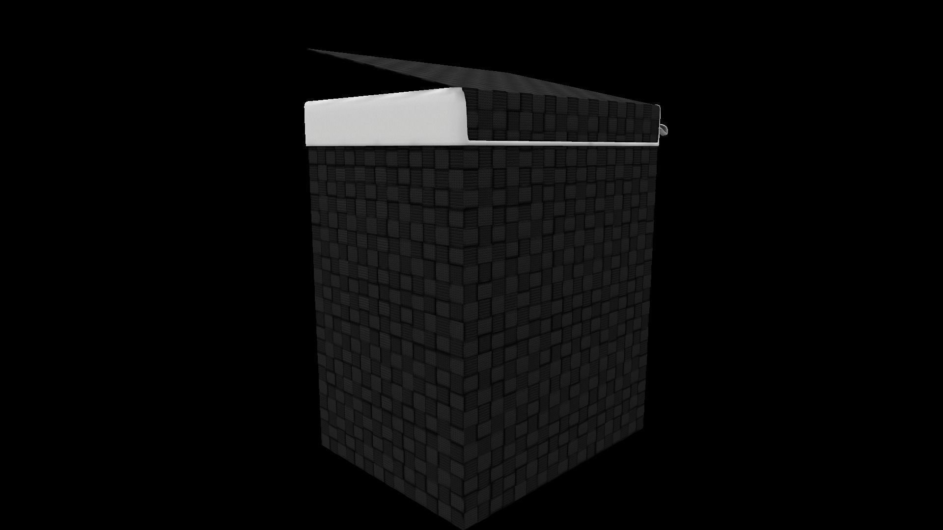 Laundry Basket 3D model_6