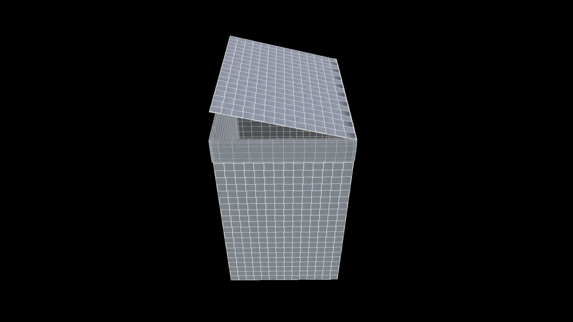 Laundry Basket 3D model_11