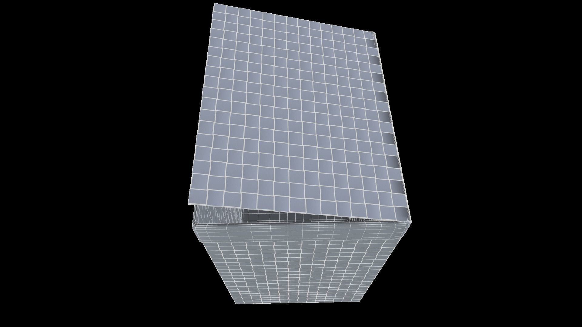 Laundry Basket 3D model_14