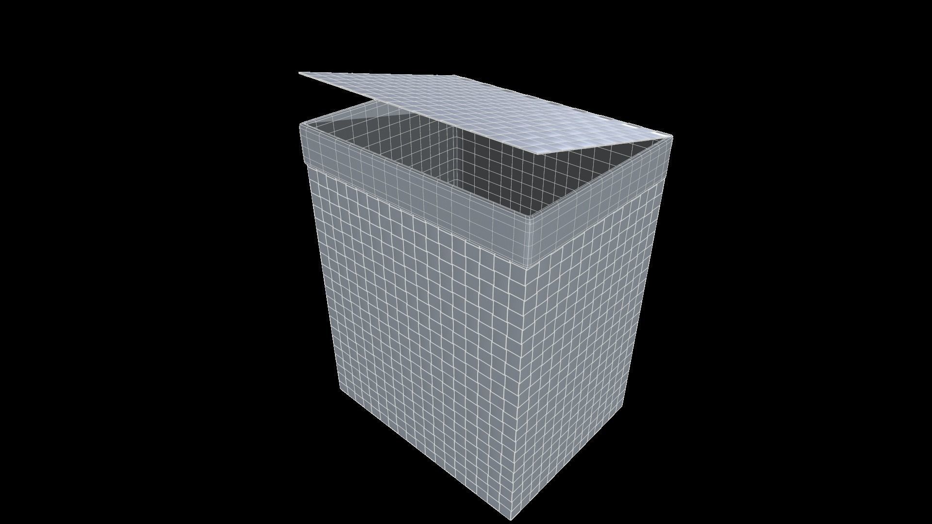 Laundry Basket 3D model_15