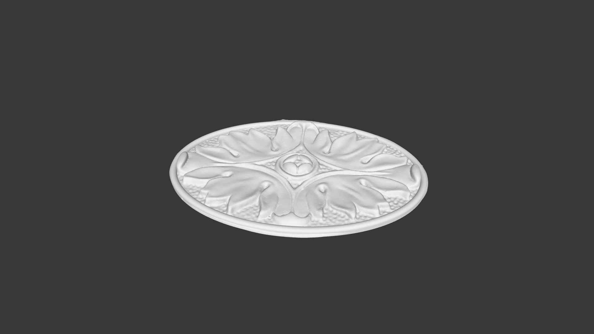 Modern Ceiling roses 3D model 3D model_1