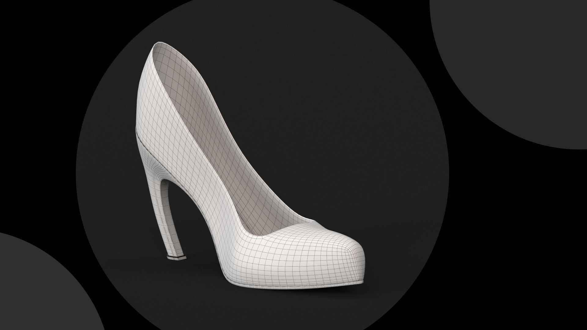 8 Models of different types of heels 3D print model_18