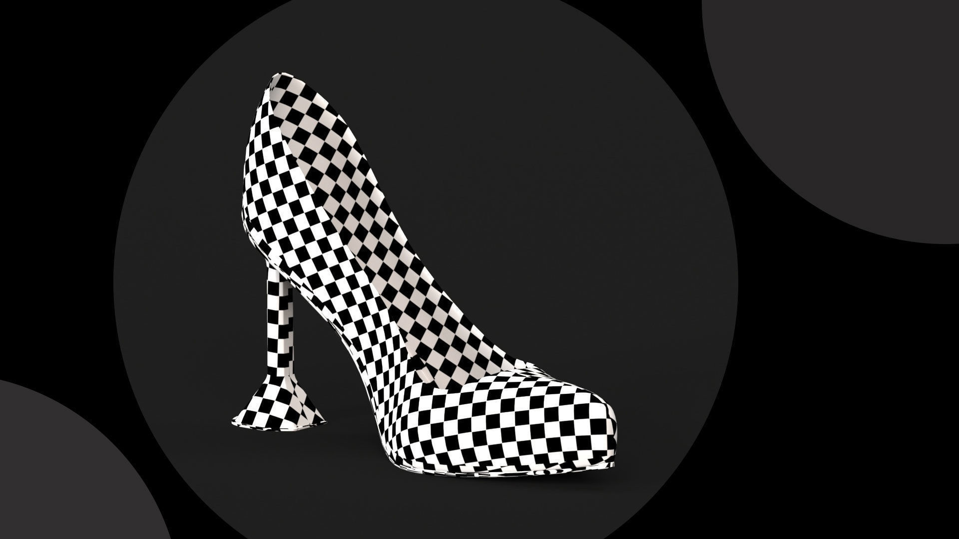 8 Models of different types of heels 3D print model_20