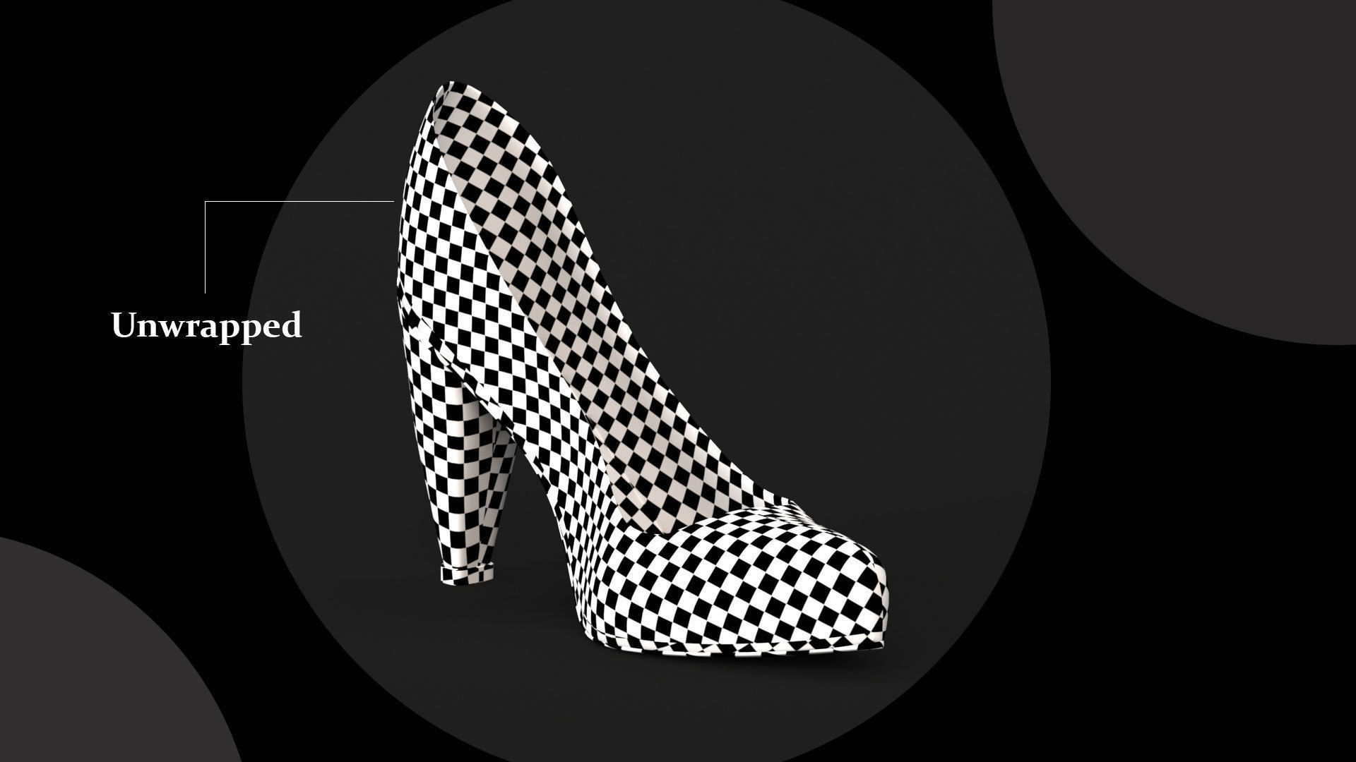 8 Models of different types of heels 3D print model_2