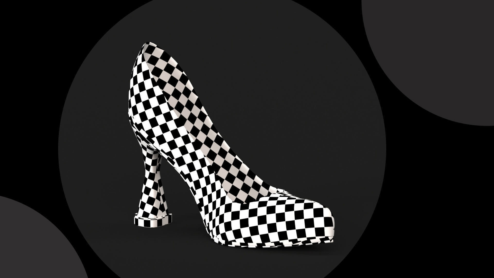 8 Models of different types of heels 3D print model_8