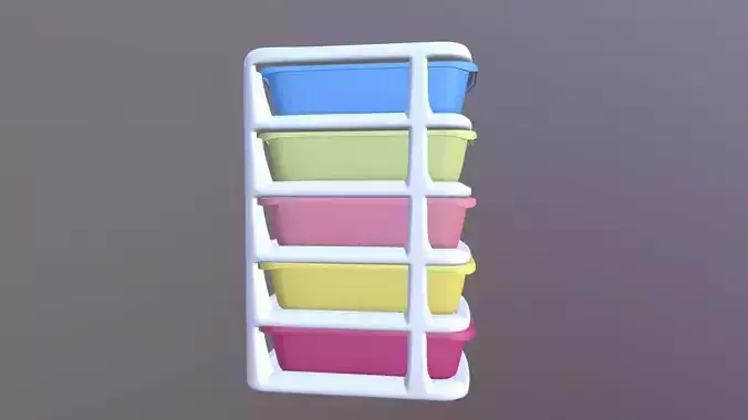 Storage Shelf 3D model