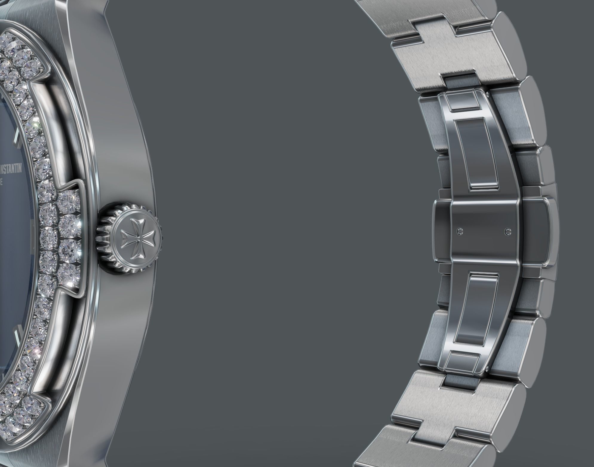 Vacheron constantin Low-poly 3D model_6