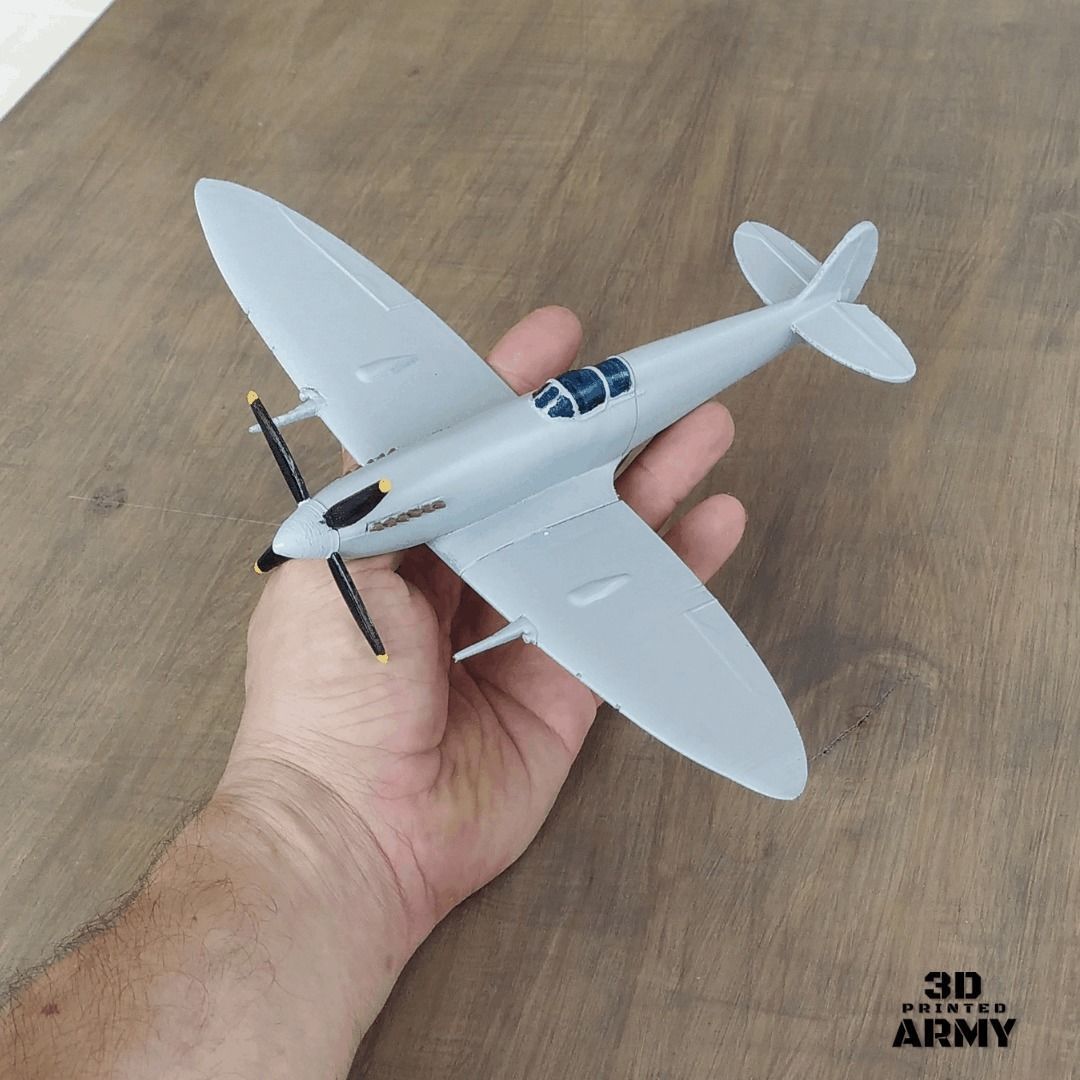 Supermarine Spitfire Mk IX - STL files for 3D printing 3D print model_11