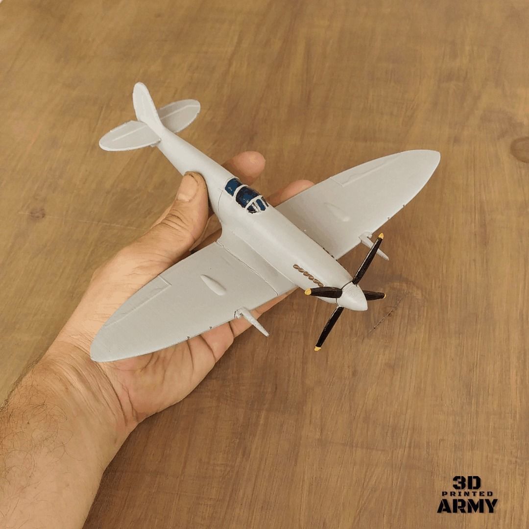 Supermarine Spitfire Mk IX - STL files for 3D printing 3D print model_29