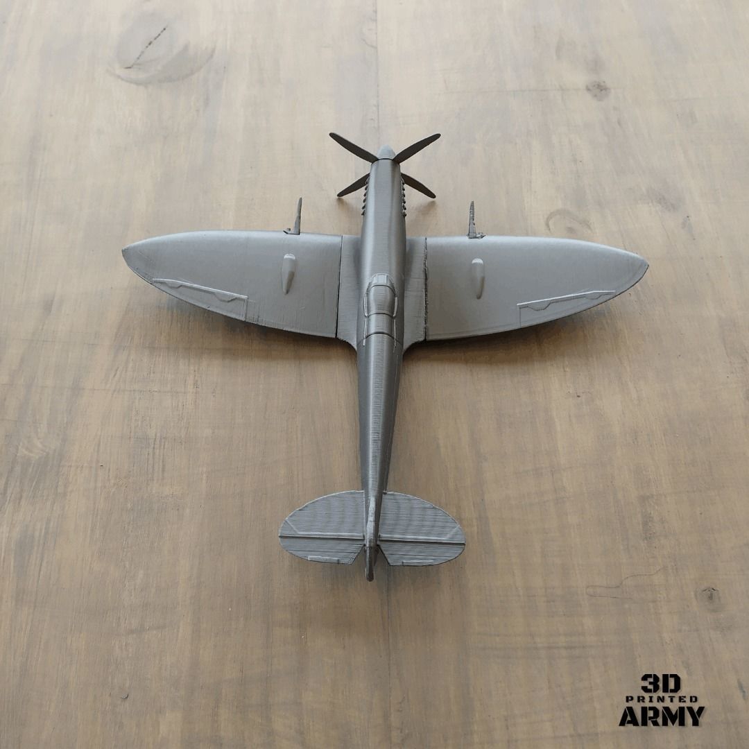Supermarine Spitfire Mk IX - STL files for 3D printing 3D print model_35
