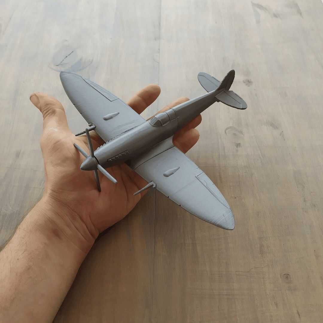 Supermarine Spitfire Mk IX - STL files for 3D printing 3D print model_32