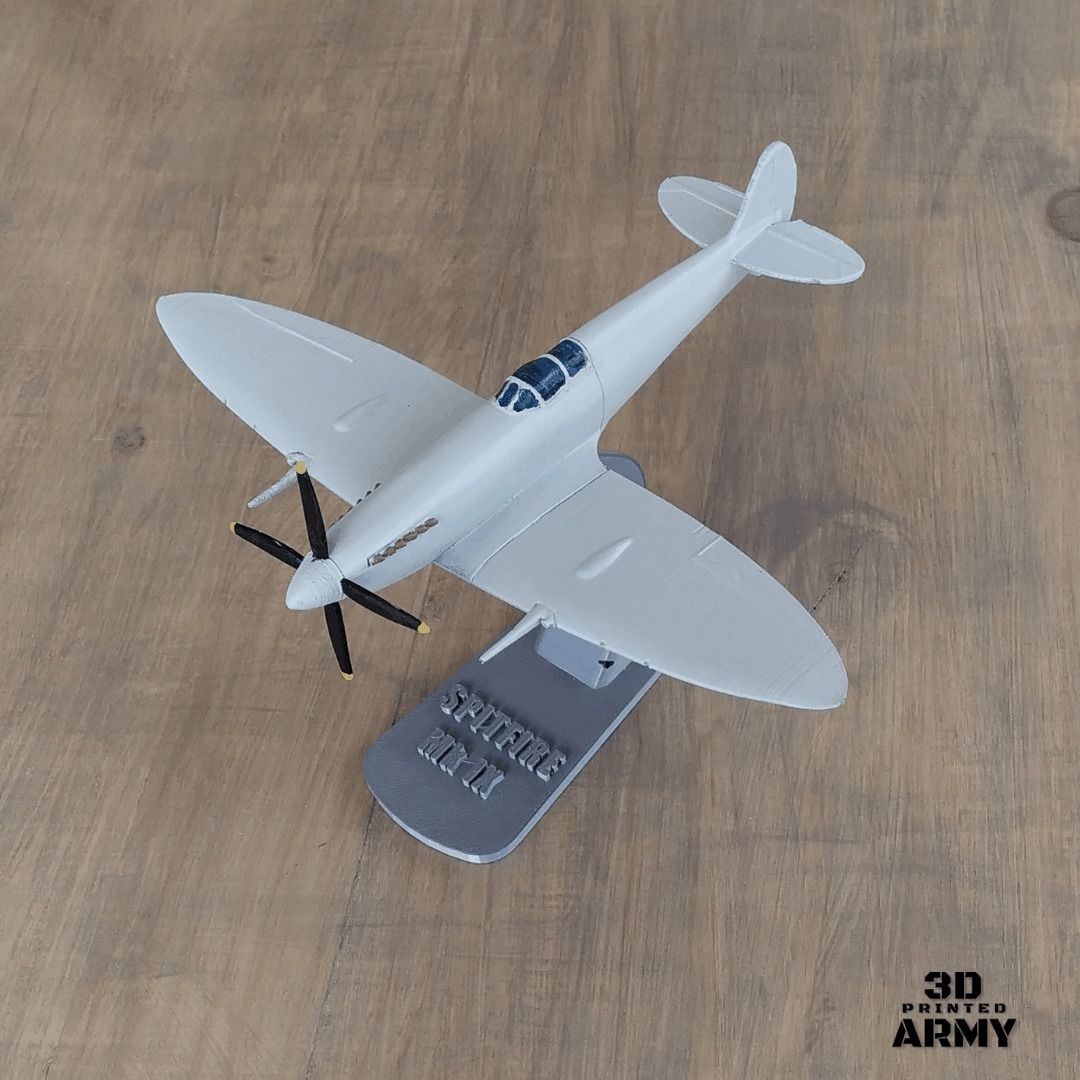 Supermarine Spitfire Mk IX - STL files for 3D printing 3D print model_10