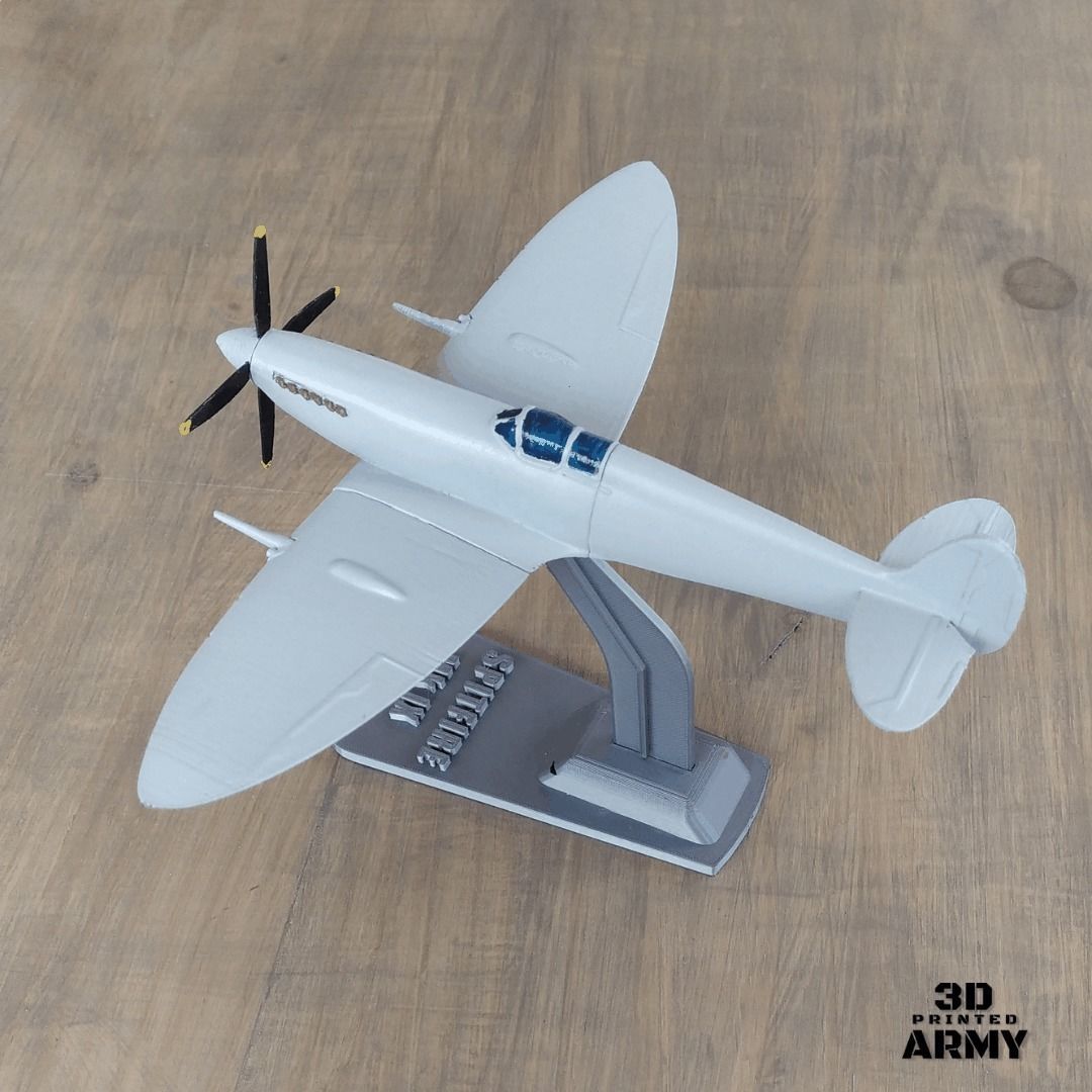 Supermarine Spitfire Mk IX - STL files for 3D printing 3D print model_28