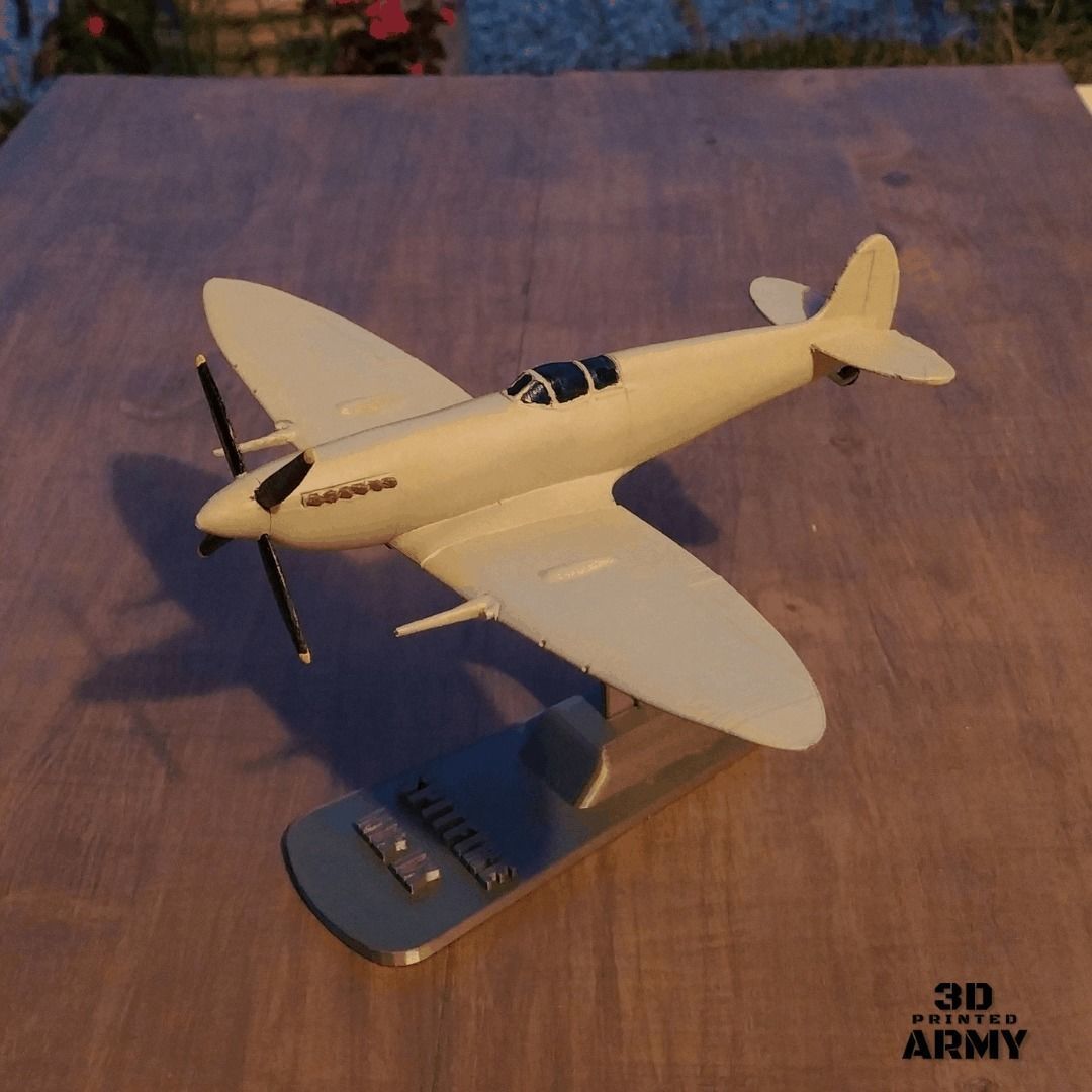 Supermarine Spitfire Mk IX - STL files for 3D printing 3D print model_19