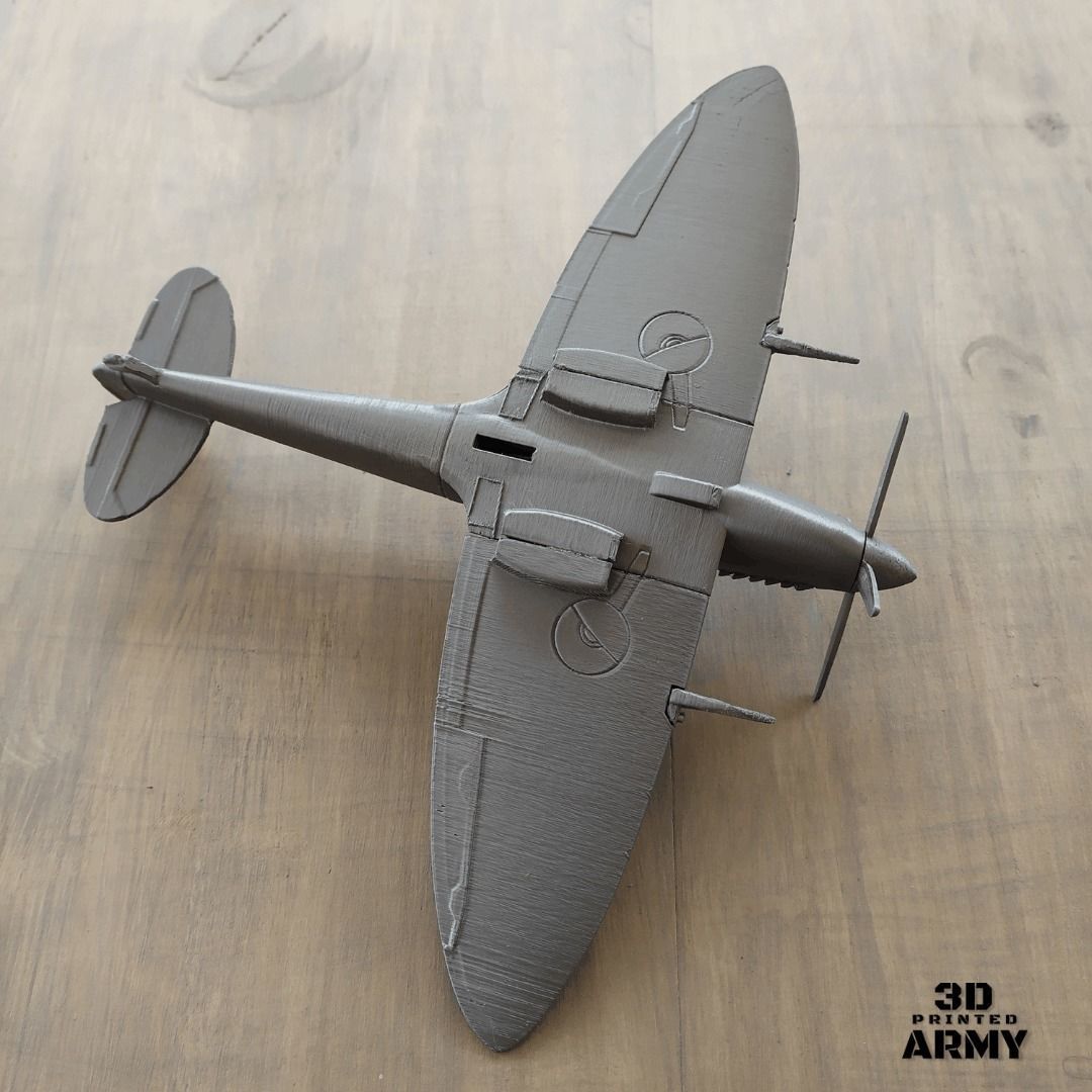 Supermarine Spitfire Mk IX - STL files for 3D printing 3D print model_25
