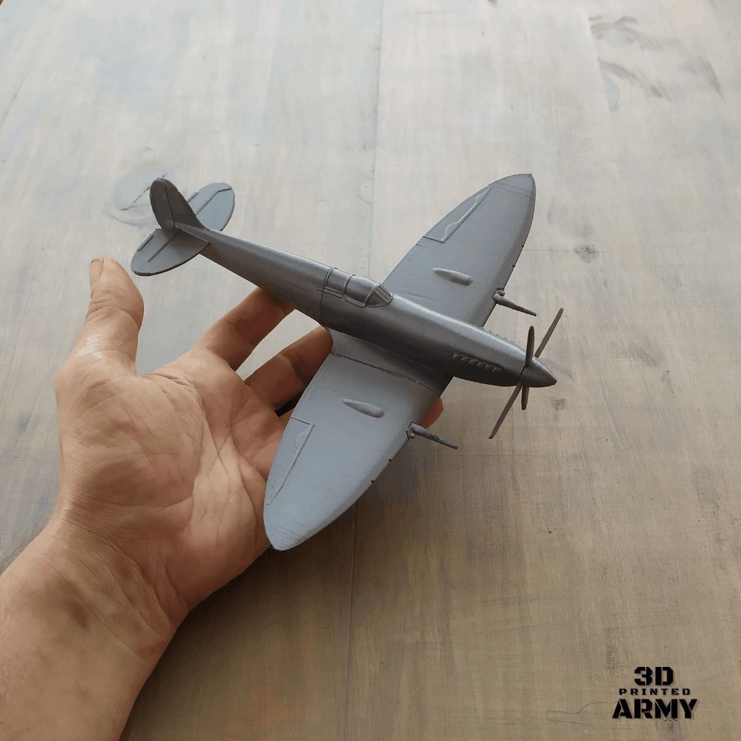 Supermarine Spitfire Mk IX - STL files for 3D printing 3D print model_31
