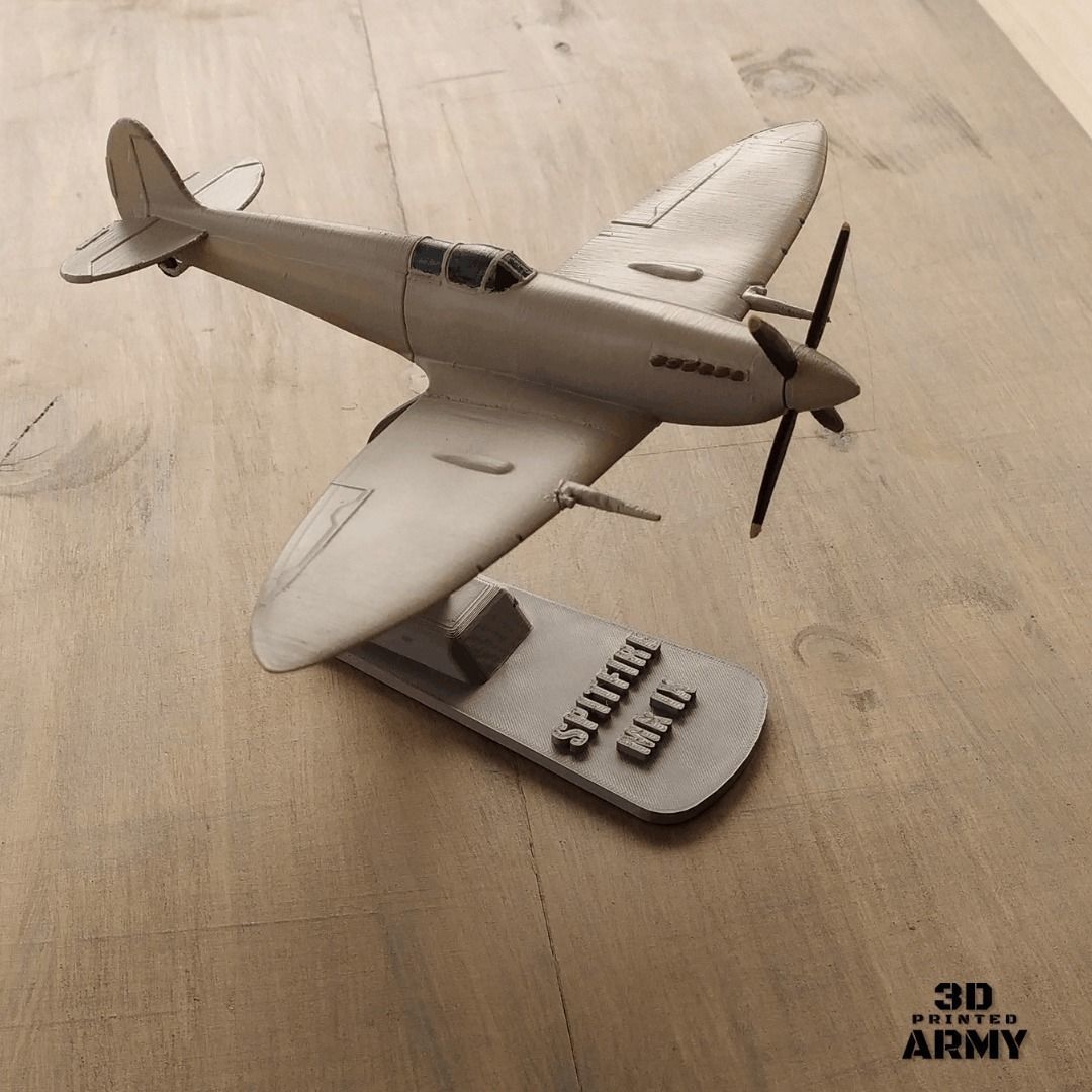 Supermarine Spitfire Mk IX - STL files for 3D printing 3D print model_14