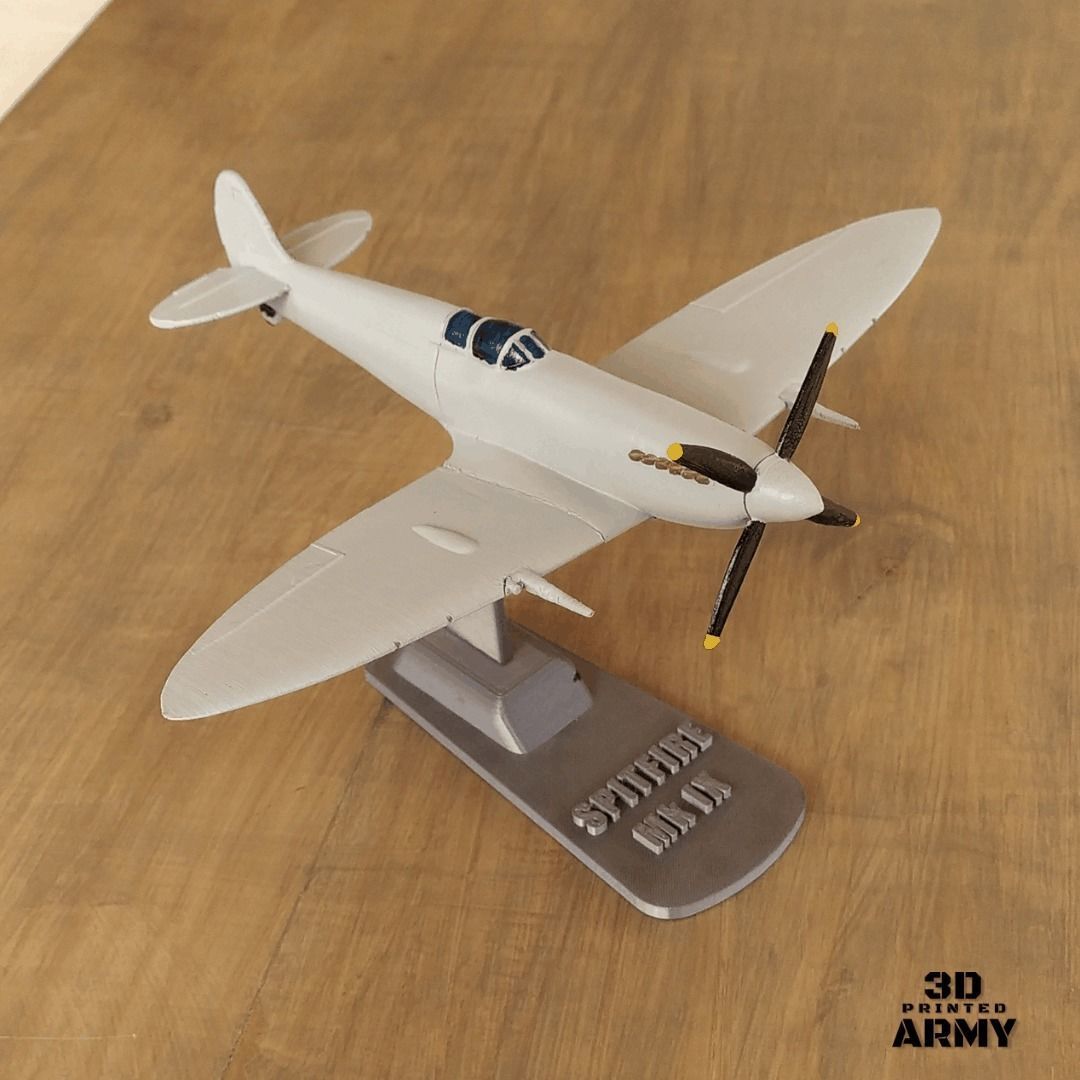 Supermarine Spitfire Mk IX - STL files for 3D printing 3D print model_13