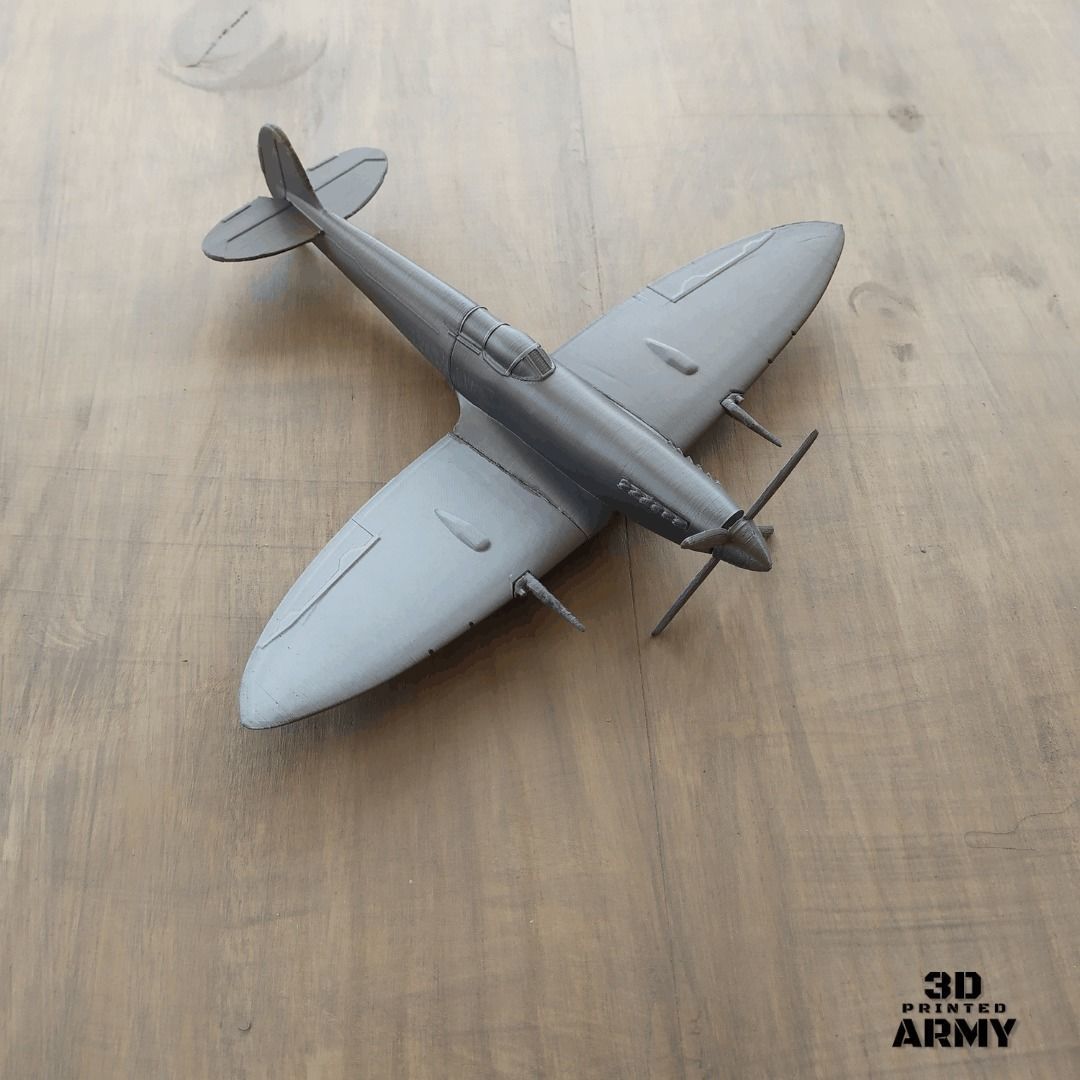 Supermarine Spitfire Mk IX - STL files for 3D printing 3D print model_34